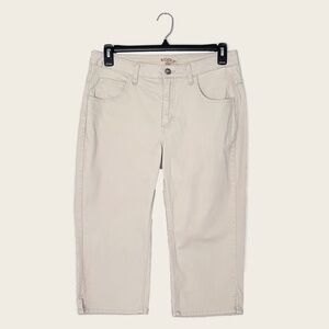 Riders by Lee Simply Taupe Slender Stretch Capri Pants